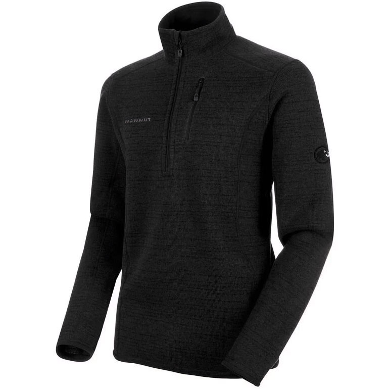 MAMMUT Arctic Midlayer Half Zip Pull Men black melánge (XL)